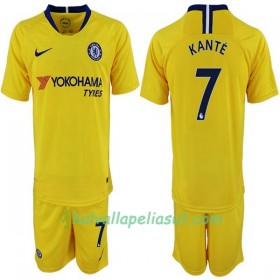 Jalkapallo Pelipaidat Chelsea Kante 7 Lasten Vieraspaita 2018-2019 Lyhythihainen